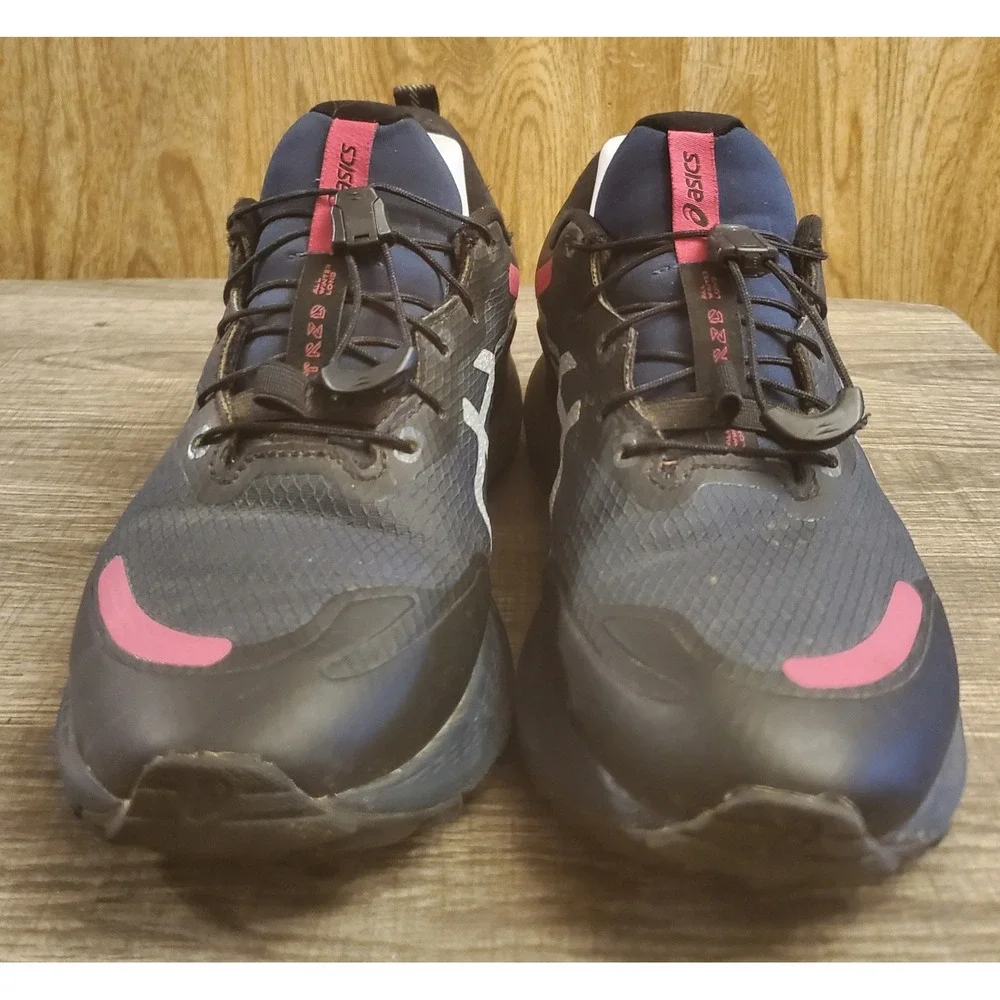 Asics Gel Kayano 28 AWL Running Shoes Women's Size 8 Navy Pink‎